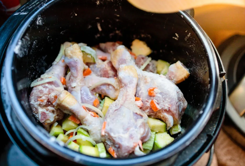 How do you not overcook chicken in an Instant Pot?